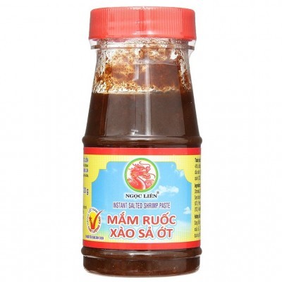 Mắm ruốc xào sả ớt Ngọc Liên chai 120g