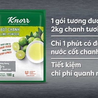 Bột chanh Knorr gói 100g