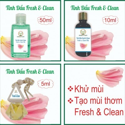 Tinh dầu fresh & clean 50ml