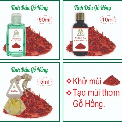 Tinh dầu Gỗ Hồng thiên nhiên 50ml 