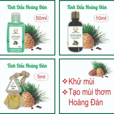 Tinh dầu Gỗ Hoàng Đàn thiên nhiên 50ml (Cedarwood)