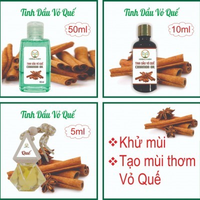 Tinh dầu Vỏ Quế thiên nhiên (Cinnamon) 50ml