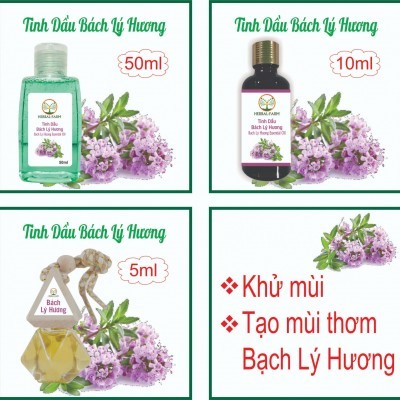 2 Tinh dầu Bách Lý Hương thiên nhiên 50ml tặng 1 thỏi son môi