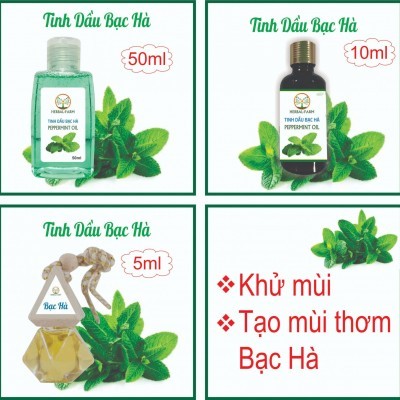 Tinh dầu Bạc Hà thiên nhiên 50ml