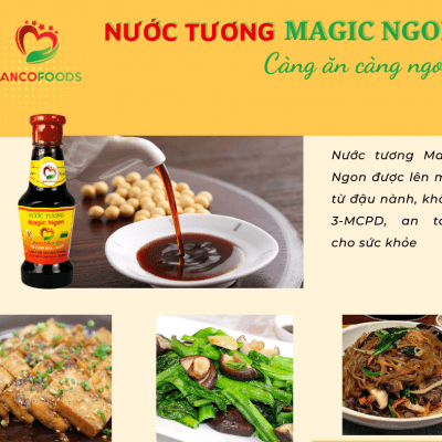 Nước Tương Magic Ngon Chính Hãng