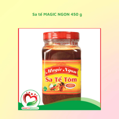 Sa tế tôm Magic Ngon 450g - Thùng 24 hũ