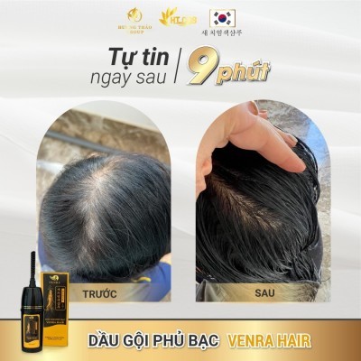  dầu gội phủ bạc VENRA HAIR