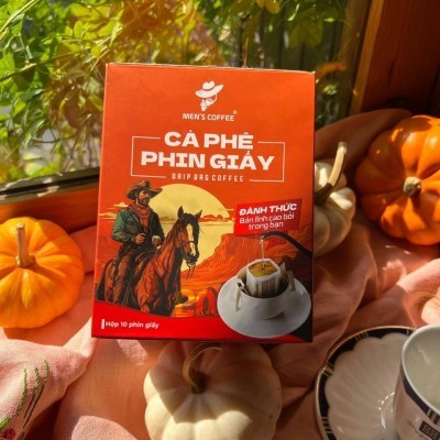 Cà Phê Phin Giấy Men's Coffee Thượng Hạng.