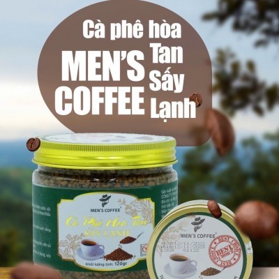 Cà Phê Hoà Tan Sấy Lạnh Men's Coffee Thượng Hạng.