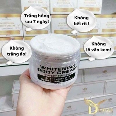 SÁNG MỊN MƯỢT MÀ - TỰ TIN MỖI NGÀY cùng KEM WHITENING BODY CREAM