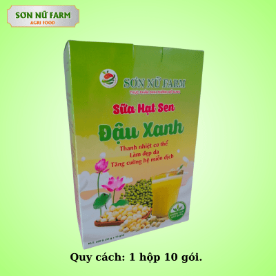 Sữa hạt sen đậu xanh