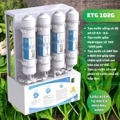 MÁY LỌC NƯỚC ION KIỀM ETUGI 3 IN 1 - ETG 102G ( ĐỂ GẦM BẾP )