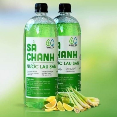 Nước lau sàn sả chanh Oganic 1000ml