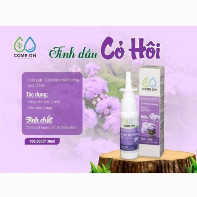 Tinh dầu cỏ hôi xịt xoang 30ml- Come-on 