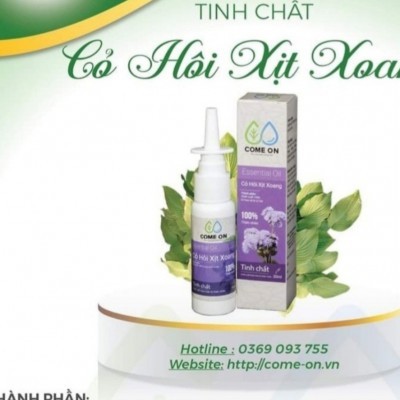 Tinh dầu cỏ hôi xịt xoang 30ml- Come-on 