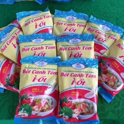 Bột canh tôm I ốt  - 200g ( thùng 50 gói)