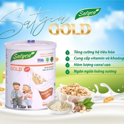 Bữa ăn lành mạnh Satyca Gold Hộp 410g