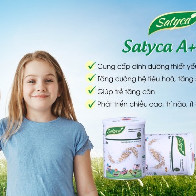 Bữa ăn lành mạnh Satyca A+ Hộp 410g