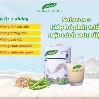 Bữa ăn lành mạnh Satyca A+ Hộp 410g