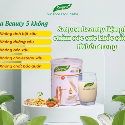 Bữa ăn lành mạnh Satyca Beauty Hộp 410g