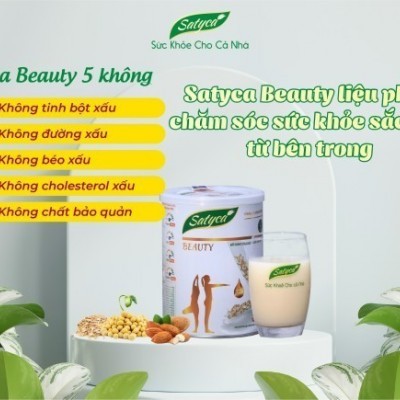 Bữa ăn lành mạnh Satyca Beauty Hộp 410g