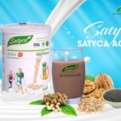 Bữa ăn lành mạnh Satyca Active Hộp 410g