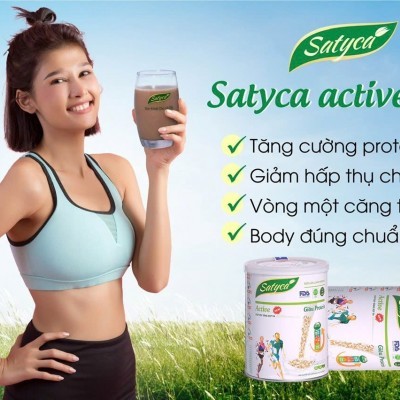 Bữa ăn lành mạnh Satyca Active Hộp 410g