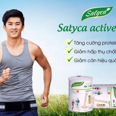 Bữa ăn lành mạnh Satyca Active Hộp 410g