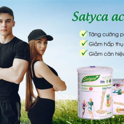 Bữa ăn lành mạnh Satyca Active Hộp 410g