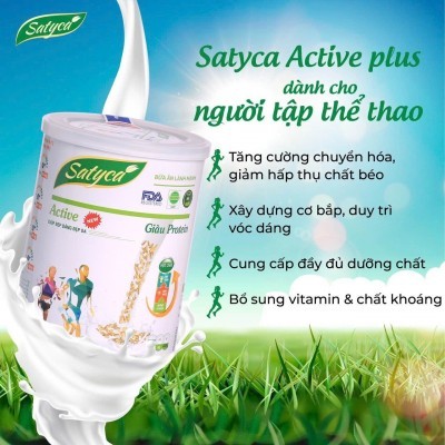 Bữa ăn lành mạnh Satyca Active Hộp 410g