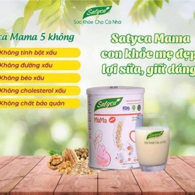 Bữa ăn lành mạnh Satyca Mama Hộp 410g