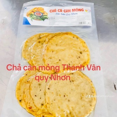 Chả cá chiên cán mỏng  loại I - Thanh Vân-Quy Nhơn -  OCOP 4 sao