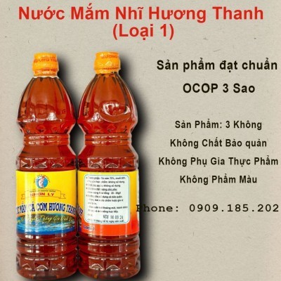 Nước Mắm Nhĩ Truyền Thống (Loại 1 - 920ml)