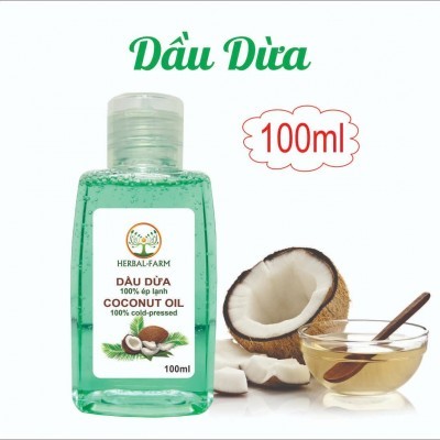 2 Dầu Dừa nguyên chất 100ml tặng 1 thỏi son môi