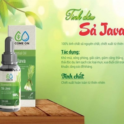 Tính dầu sả java Oganic 30ml - Come-on 