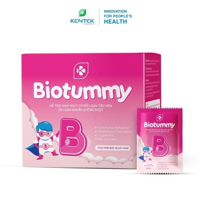 Thực phẩm BIOTUMMY bổ sung lợi khuẩn đường ruột cho bé