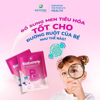 Thực phẩm BIOTUMMY bổ sung lợi khuẩn đường ruột cho bé