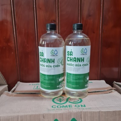 Nước rửa chén sả chanh Oganic Come-on 1000ml 