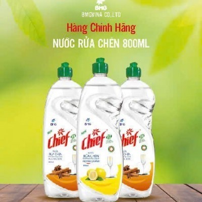 Nước rửa chén Chief Hương Chanh - 800 ml 