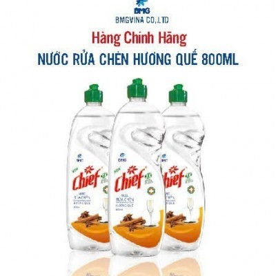 Nước rửa chén Chief Hương Chanh - 800 ml 