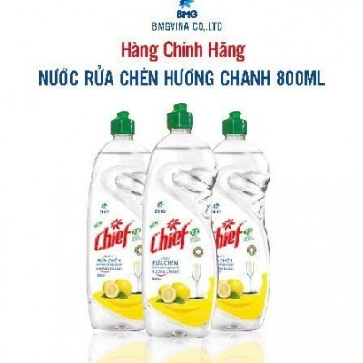 Nước rửa chén Chief 800 ml - Hương Chanh