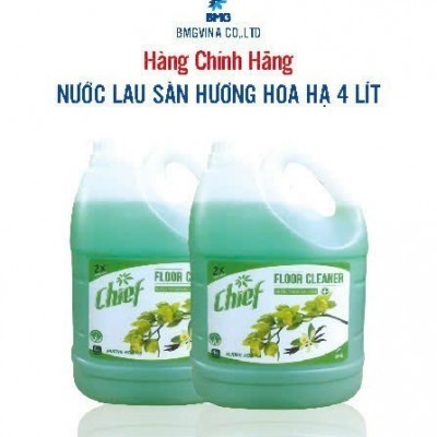 Nước lau sàn Chief hương Hoa hạ - 4 lít