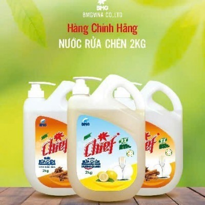 Nước rửa chén Chief hương chanh -  2kg