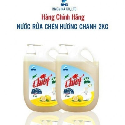 Nước rửa chén Chief hương chanh - 2 Lít