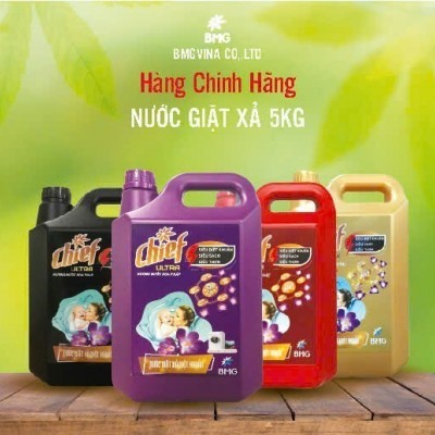 Nước giặt xả Chief 5 in 1 hương Seahorse ( Cá ngựa ) -  5kg