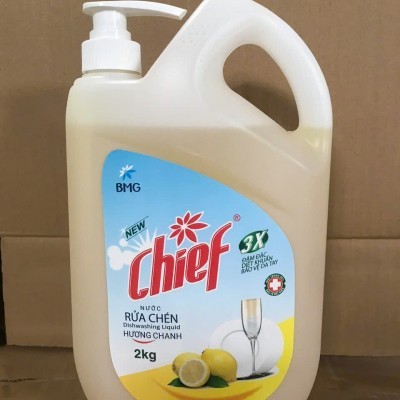 Nước rửa chén Chief hương chanh -  2kg