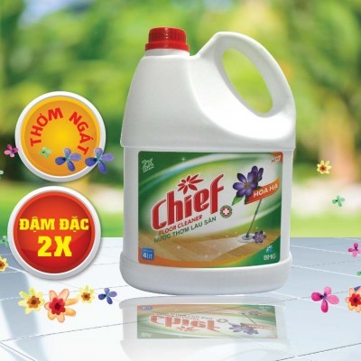 Nước lau sàn Chief 4L hương Hoa hạ