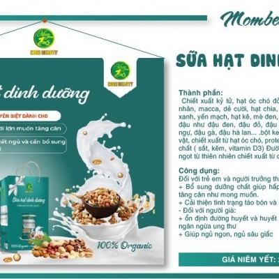 Sữa Hạt Dinh Dưỡng 