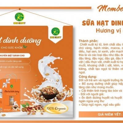 Sữa Hạt Dinh Dưỡng 