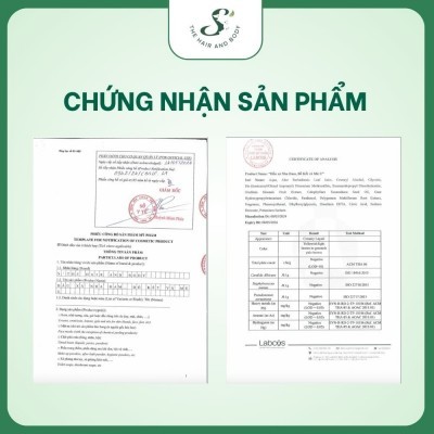 Dầu Xả S The Hair and Body Nha Đam, Bồ kết và Mù U Thamina chai 300g